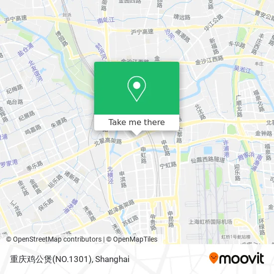 重庆鸡公煲(NO.1301) map