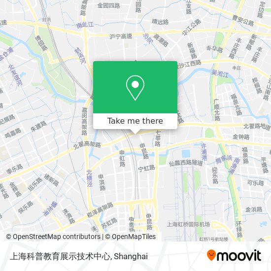 上海科普教育展示技术中心 map