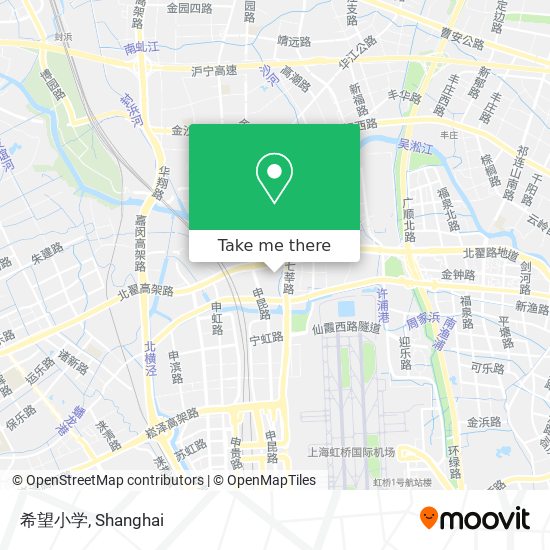 希望小学 map