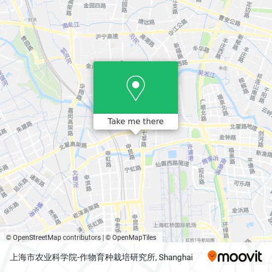 上海市农业科学院-作物育种栽培研究所 map