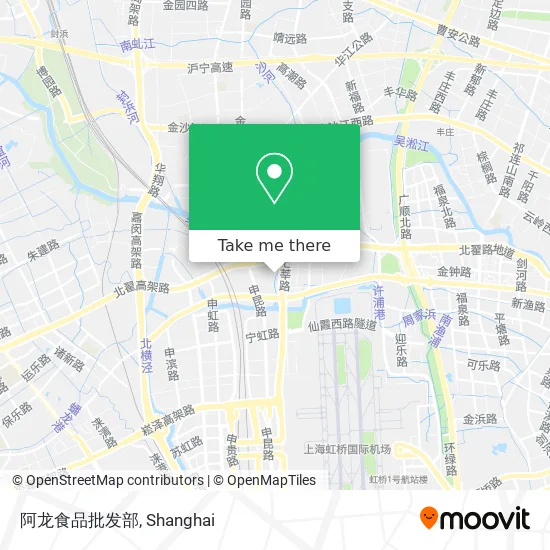 阿龙食品批发部 map