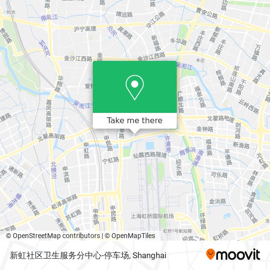 新虹社区卫生服务分中心-停车场 map