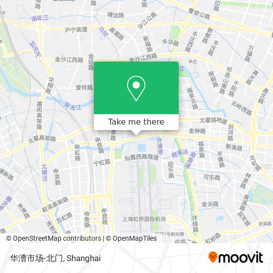 华漕市场-北门 map