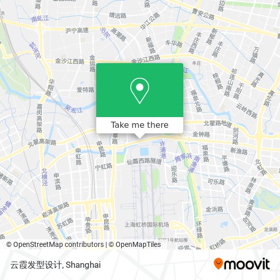 云霞发型设计 map