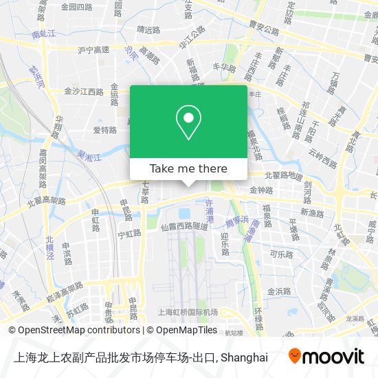 上海龙上农副产品批发市场停车场-出口 map