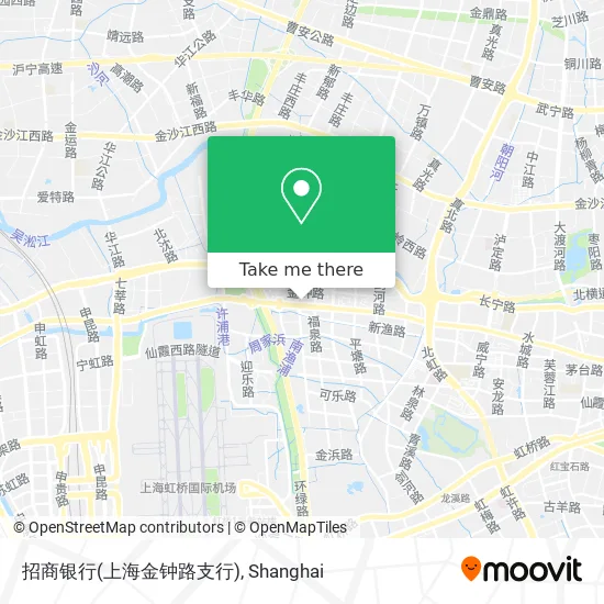 招商银行(上海金钟路支行) map