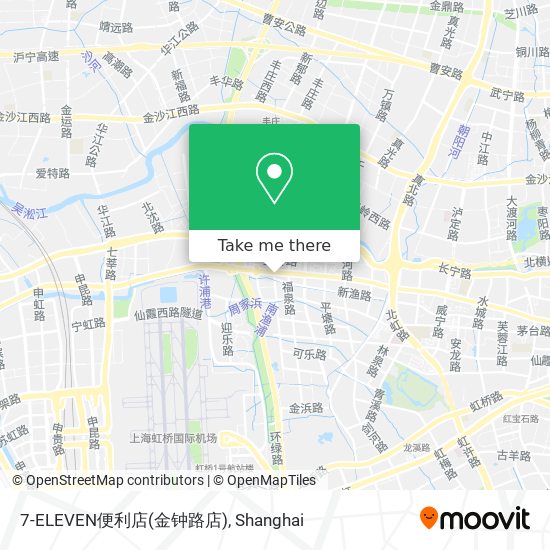 7-ELEVEN便利店(金钟路店) map