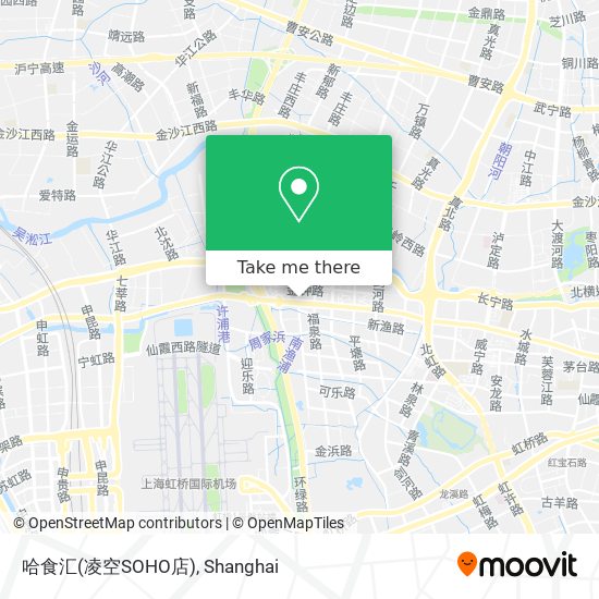 哈食汇(凌空SOHO店) map