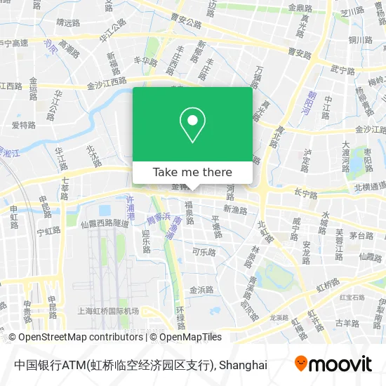 中国银行ATM(虹桥临空经济园区支行) map