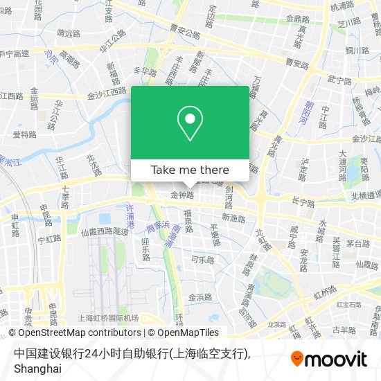 中国建设银行24小时自助银行(上海临空支行) map