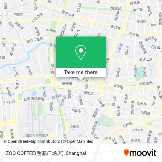 ZOO COFFEE(明基广场店) map