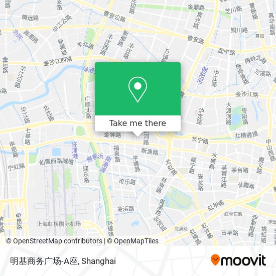 明基商务广场-A座 map