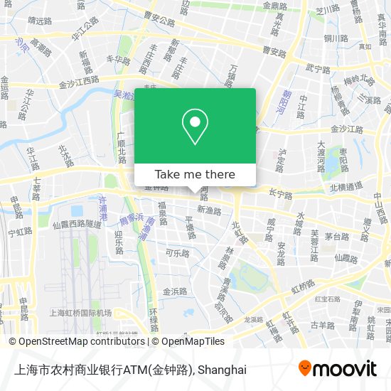 上海市农村商业银行ATM(金钟路) map