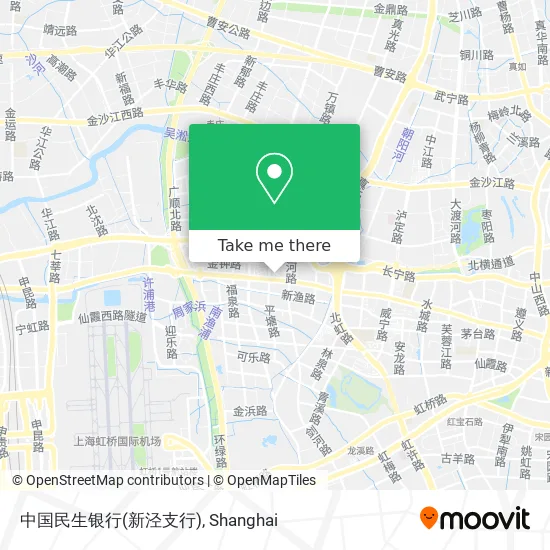 中国民生银行(新泾支行) map