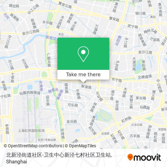 北新泾街道社区-卫生中心新泾七村社区卫生站 map