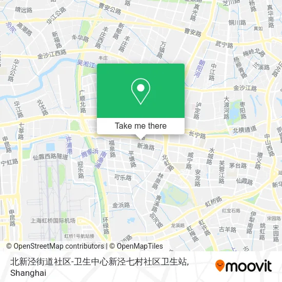 北新泾街道社区-卫生中心新泾七村社区卫生站 map