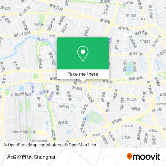 通璐菜市场 map