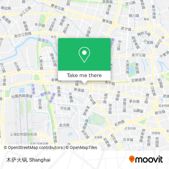 木萨火锅 map