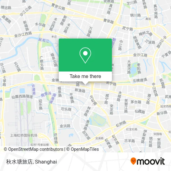 秋水塘旅店 map