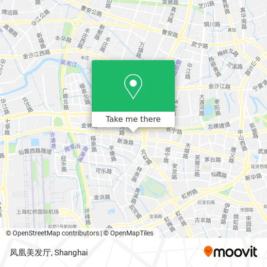 凤凰美发厅 map