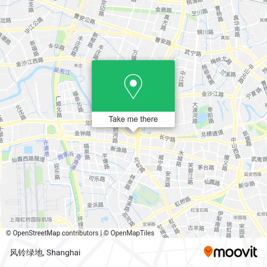 风铃绿地 map