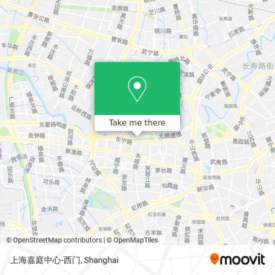 上海嘉庭中心-西门 map