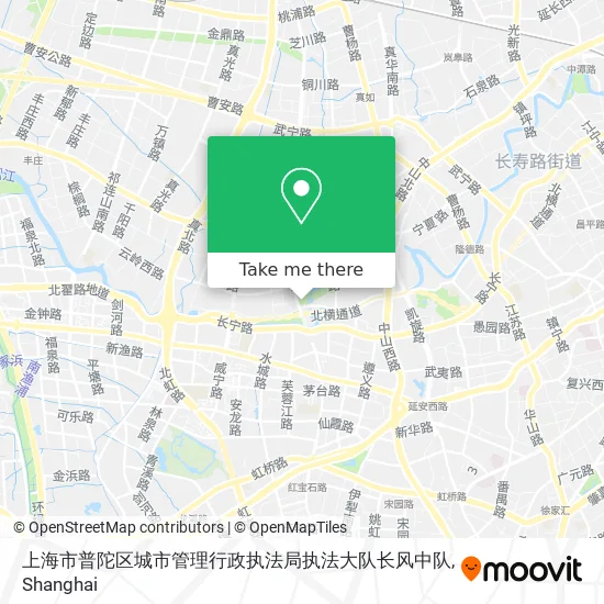 上海市普陀区城市管理行政执法局执法大队长风中队 map