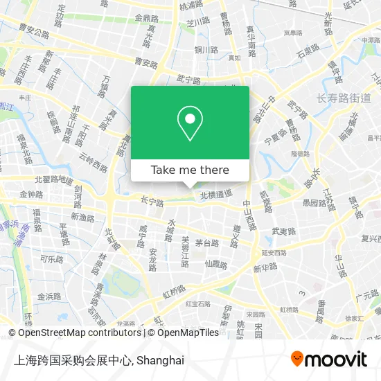 上海跨国采购会展中心 map