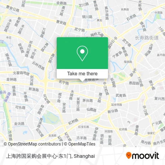 上海跨国采购会展中心-东1门 map