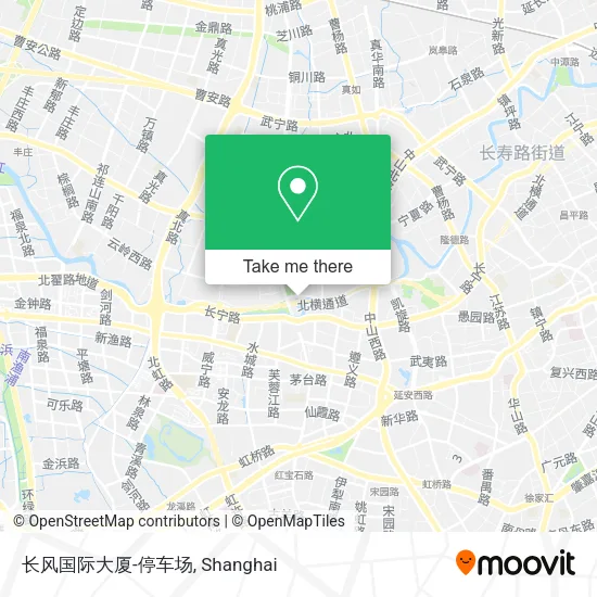 长风国际大厦-停车场 map