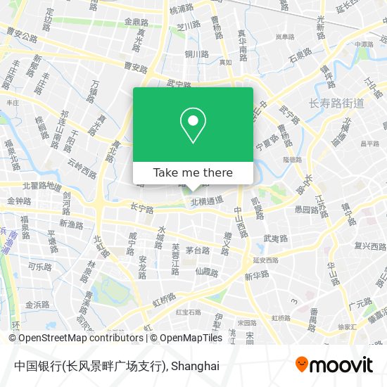 中国银行(长风景畔广场支行) map