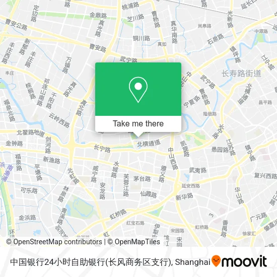 中国银行24小时自助银行(长风商务区支行) map