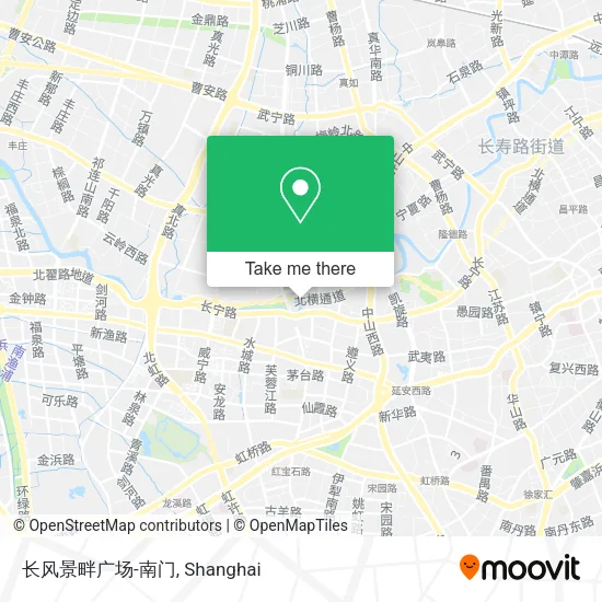 长风景畔广场-南门 map