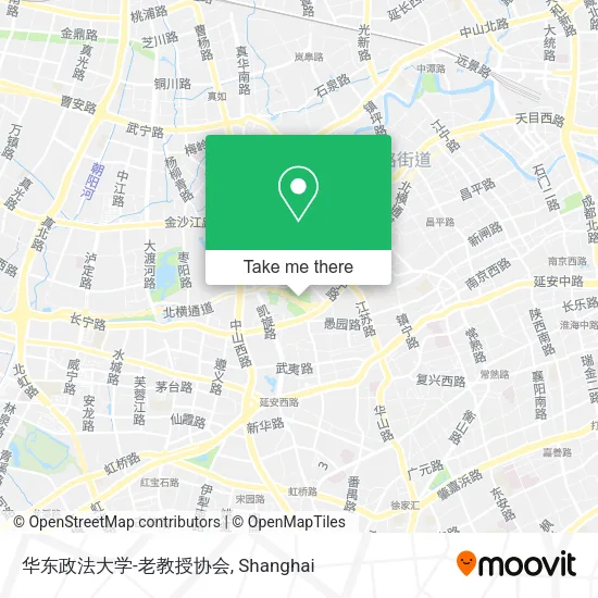 华东政法大学-老教授协会 map