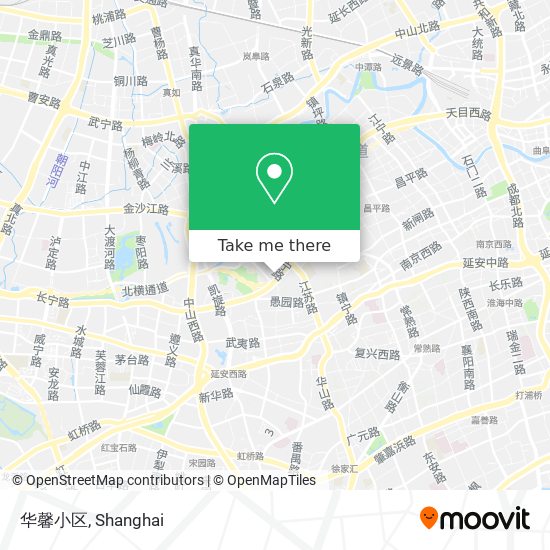华馨小区 map