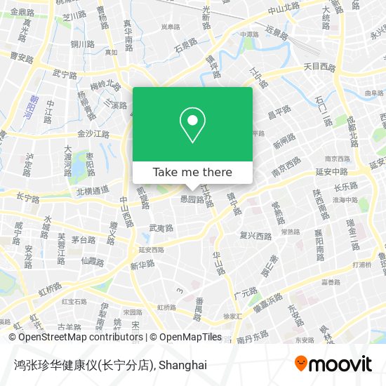 鸿张珍华健康仪(长宁分店) map