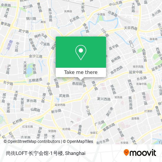 尚街LOFT·长宁会馆-1号楼 map