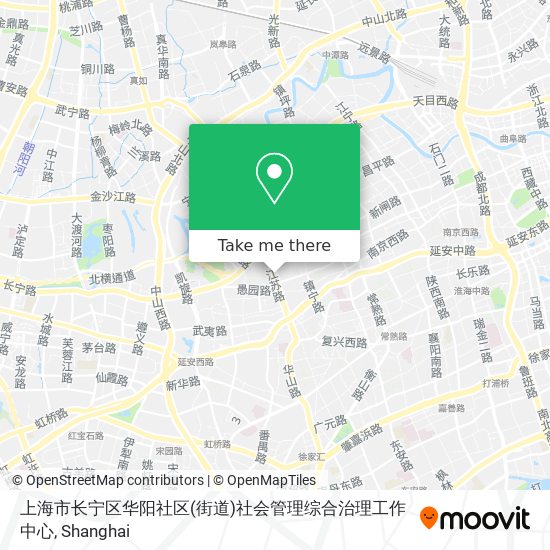 上海市长宁区华阳社区(街道)社会管理综合治理工作中心 map