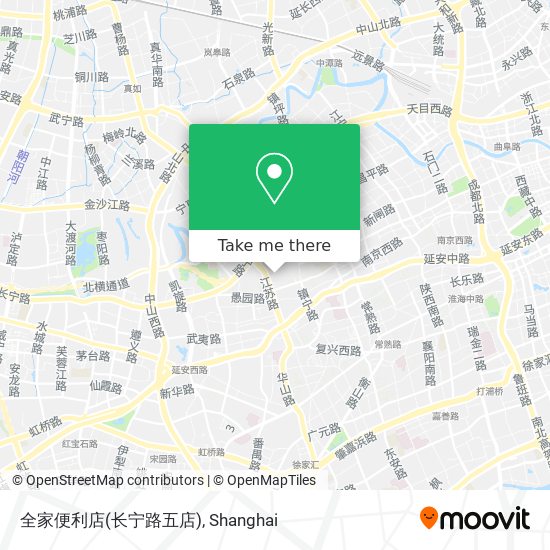 全家便利店(长宁路五店) map