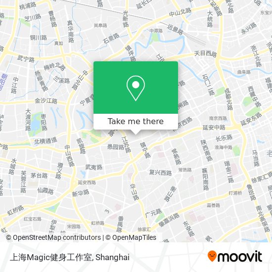 上海Magic健身工作室 map