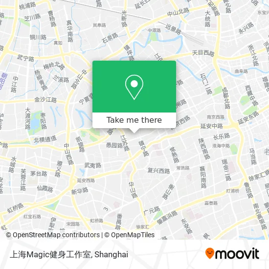 上海Magic健身工作室 map