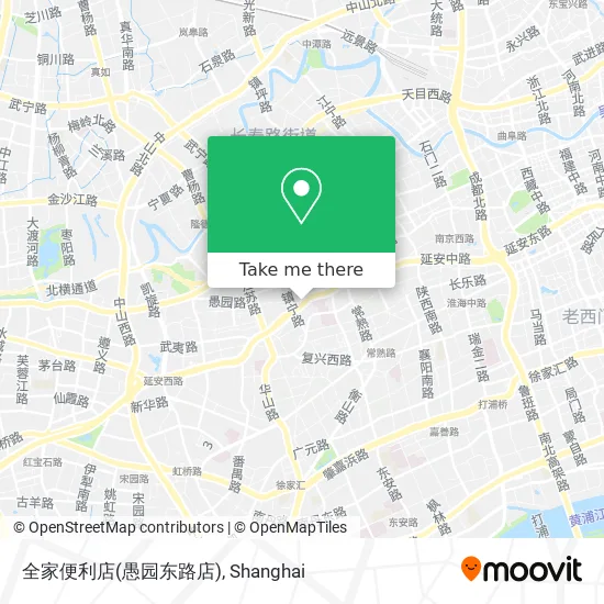 全家便利店(愚园东路店) map