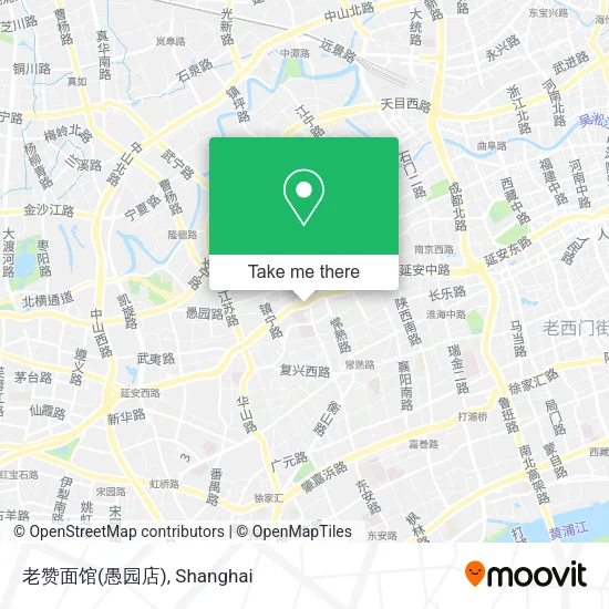 老赞面馆(愚园店) map