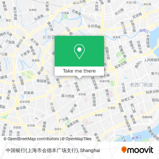 中国银行(上海市会德丰广场支行) map