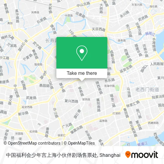 中国福利会少年宫上海小伙伴剧场售票处 map