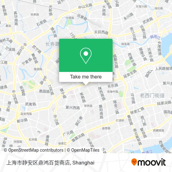 上海市静安区鼎鸿百货商店 map
