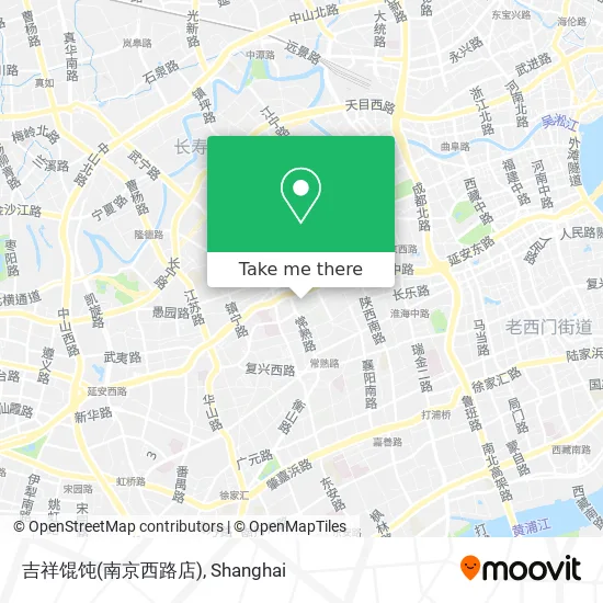 吉祥馄饨(南京西路店) map