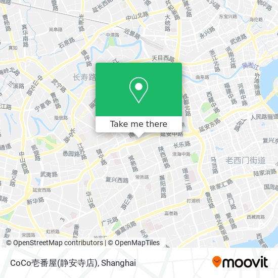 CoCo壱番屋(静安寺店) map