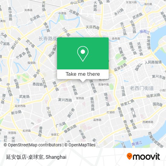 延安饭店-桌球室 map