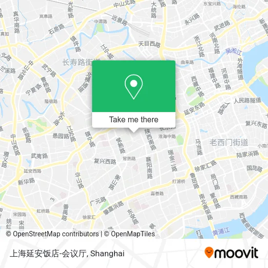 上海延安饭店-会议厅 map